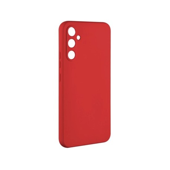 Silicone Case with Camera Shield for Samsung Galaxy A34 5g Red